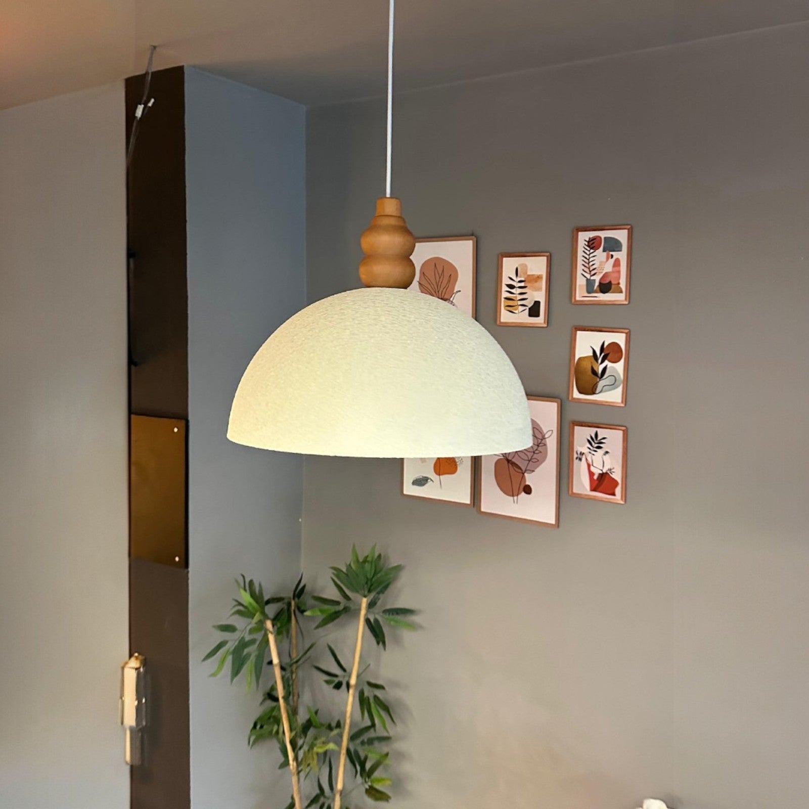 Linate Kronleuchter Holzkopfteil